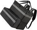 Breathable Insulated Food Carrier Bag Adjustable Shoulder Straps Removable Dividers Pizza Carrier Backpack
