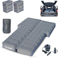 D-Hive Shortened Length - Unbeatable Durability SUV Air Mattress for Car Camping Durable Extra Thick 300D Oxford Fabric Quick Easy Set-Up w/Electric Pump Car Mattress with Base Extenders 180cm