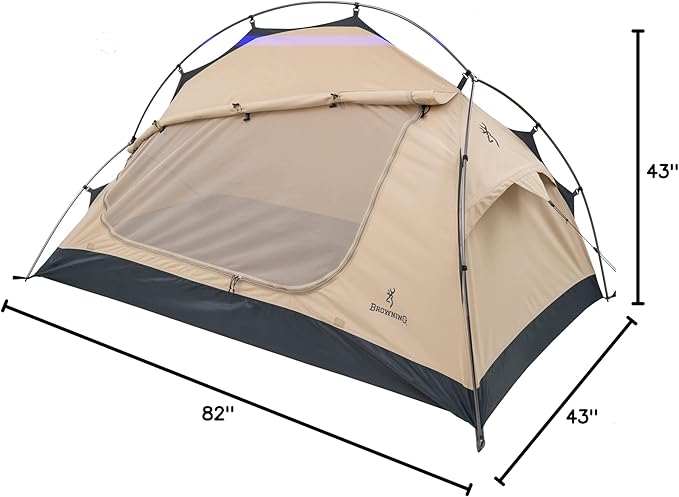 Browning Camping Talon 1-Person Tent - Tan