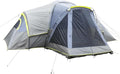 Generic 10 Person Large Tent 3 Rooms Large Camping Tent for Family Weatherproof Instant Cabin Shelter with Rainfly &amp Carry Bag for Backpacking Hiking Car Traveling Gray