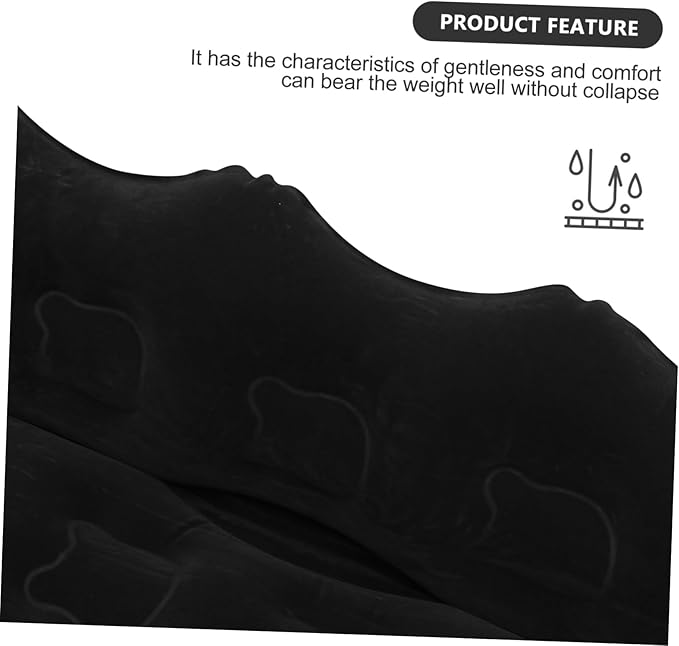 SUPVOX 1Set Comfortable Cartoon Theme Inflatable Air Mattress Bed for SUV Outdoor Sleeping Cushion Easy Inflate Deflate with Pump Practical Travel for Car Camping