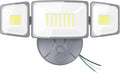 Onforu 75W LED Security Light 7000LM Brightness Outdoor Flood Light Fixture Switch Controlled IP65 Waterproof 6500K White Wall Mount Exterior Security Floodlight for Eave Yard Garage Porch