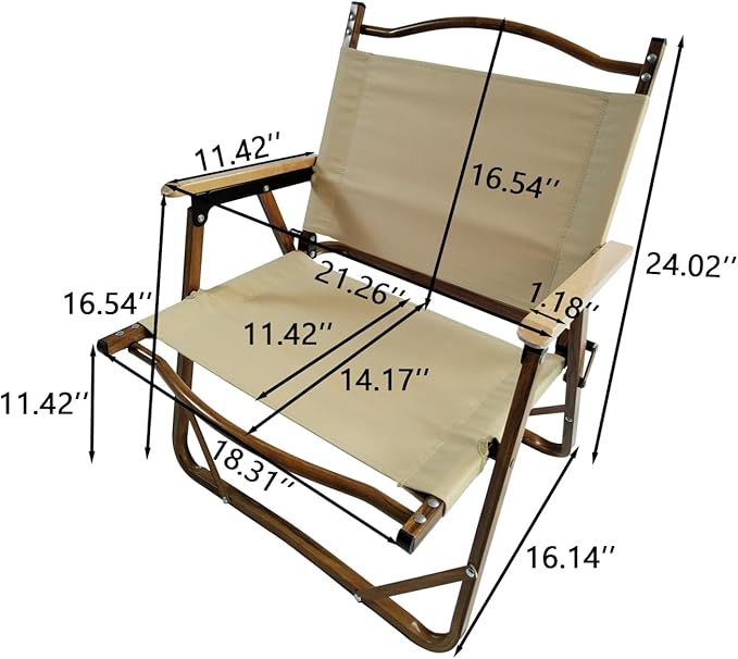 Relax and Recline: The Comfy 4-Pack Foldable Chair Set [Foldable Chairs Outdoor Camping Fishing]