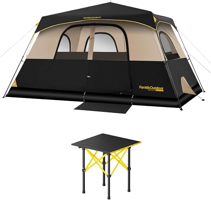 FanttikOutdoor Zeta C8 Pro Camping Tent &amp FanttikOutdoor Zeta V11 Pro Camping Table