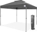 E-Z UP Patriot ONE-UP Technology Vented Shelter 10' x 10' Steel Grey
