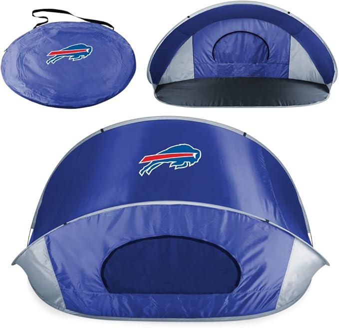 Picnic TIME NFL Manta Portable Beach Tent - Pop Up Tent - Beach Sun Shelter Pop Up