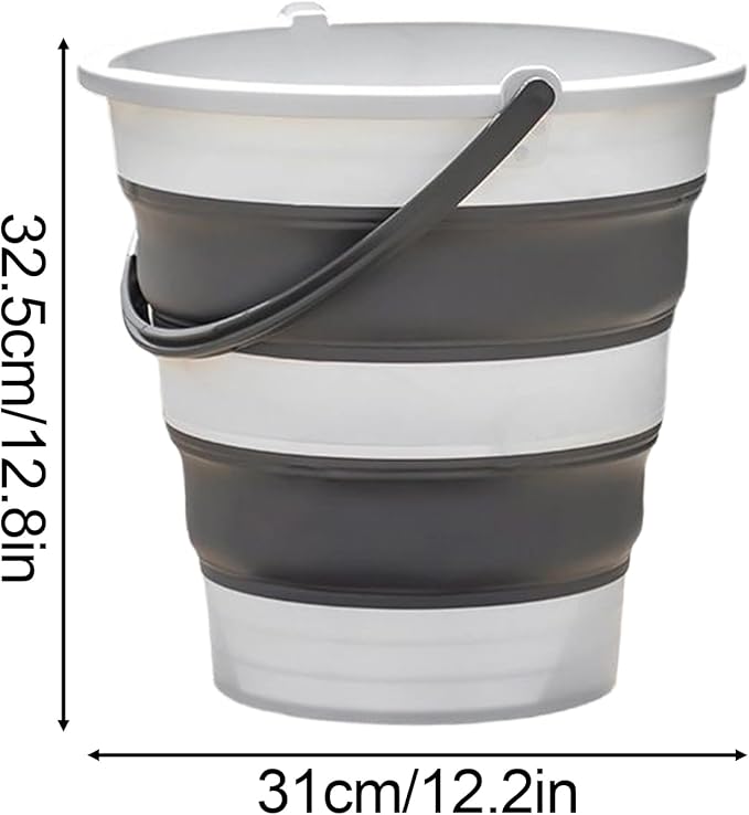 Dish Basin With Drain Plug Space Saving Multiuse Foldable Sink Tub Space Saving Outdoor Multiuse Foldable Sink Tubs 15 Gallon Storage Tub Basin | Outdoor Washing Bucket For Camping Indoor Outdoors