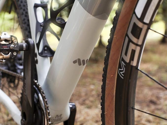 Bike Frame Protection Kit - 18-Piece Clear Film for Gravel &amp Road - Ultra-Light 200µm PVC Scratch-Resistant Easy DIY Install