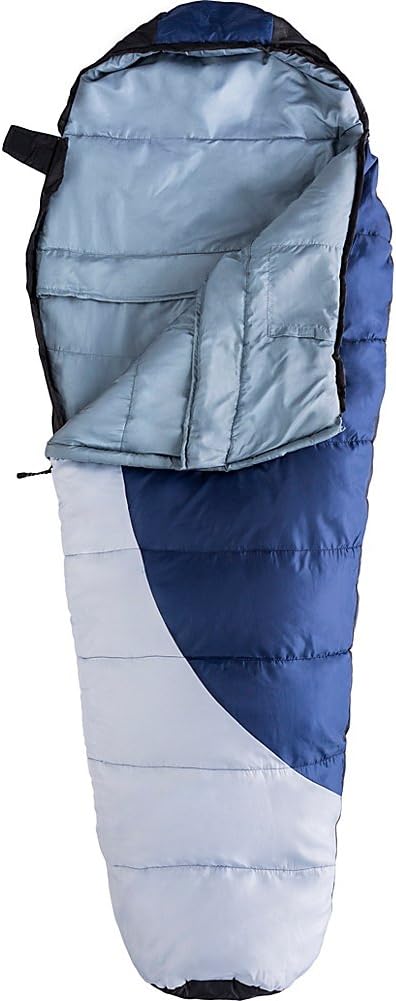 Kamp-Rite Kitimat Mummy Sleeping Bag Blue/Gray