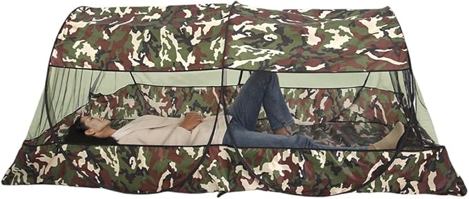 Mosquito TentFolding Netting Bed TentPortable Mosquito Netting with BottomCamping Tent Fine Mesh Mosquito Net for Adults Kids Travel Camping Backyards Canopy Outdoor (Sunshade 2 Person)