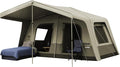 Turbo Heavy-Duty Camping Tent – Quick-Setup 4-Season Family Tent with Waterproof 150D Shell &amp Instant Frame – Choose Capacity (HD 300/HD 450) &amp Color