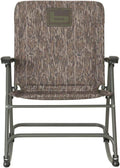 Banded Folding Rocking Chair | Lightweight Portable Weather-Resistant Extra-Wide Padded Outdoor Hunting &amp Camping Chair with Tubular Steel Frame &amp Armrests Bottomland