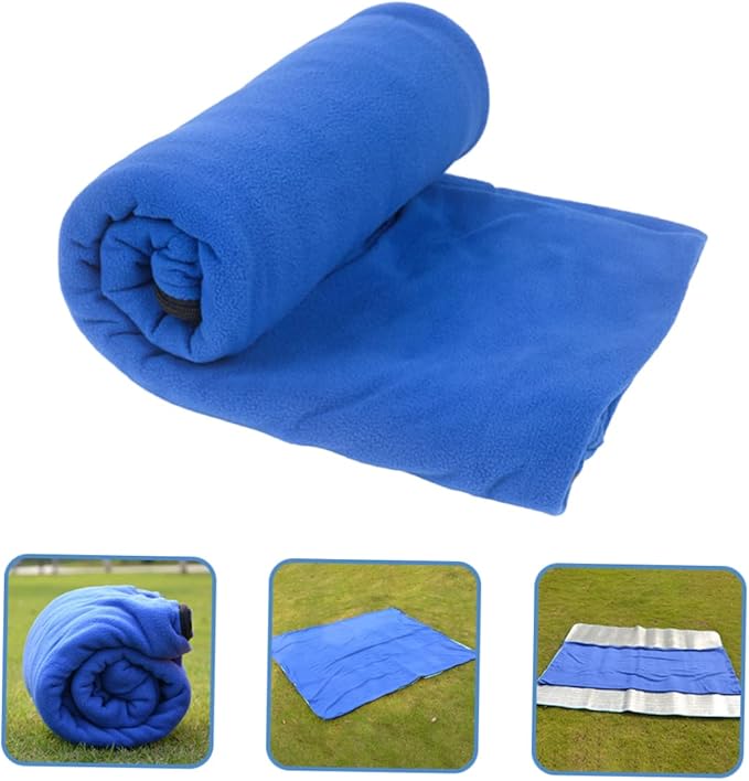 POPETPOP Double Sided Picnic Rest Blanket Breathable Winter Camping Blanket Portable and Moisture Outdoor Accessory for Family Fun and Comfort The Go