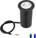 RNEHON 10W LED In-Ground Lights Aluminum Low Voltage 12-24V AC/DC Ground Lights IP67 Waterproof Recessed LED Outdoor Landscape Well Lighting for Yard Lawn Garden Pathway Patio (1 Pack)
