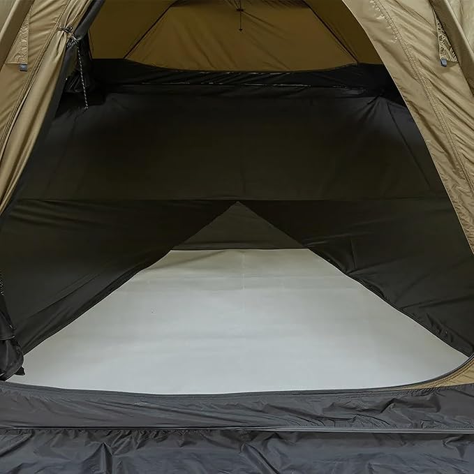 POMOLY Tent Ground Sheet for Dome X6 Series Flame Retardant Removable Ground Sheet Tent Accessories (Stove Area)