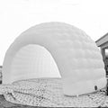 Portable Inflatable Igloo Dome Tent Inflatable Marquee Canopy Shelter with Air Blower&ampLED Light for Exhibition Camping Party Event