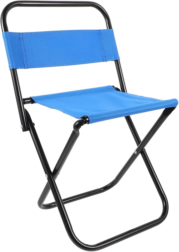Camping Chairs for Adults Portable Folding Stool Lightweight Outdoor Small for Picnic Barbecue Sturdy Construction