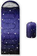 QOOMO Camping Sleeping Bags3 Season Warm &amp Cool WeatherLightweightWaterproof Sleeping Bags for Adults &amp KidsTravelingand OutdoorsCamping Gear Equipment