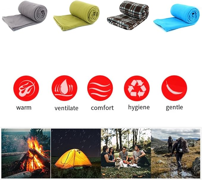 Camping Quilt Sleeping Bag for Adults Backpacking for Girls Boys Mens for Camping Hiking Outdoor Travel Easy to Use About 183cmx83cm Multicolor