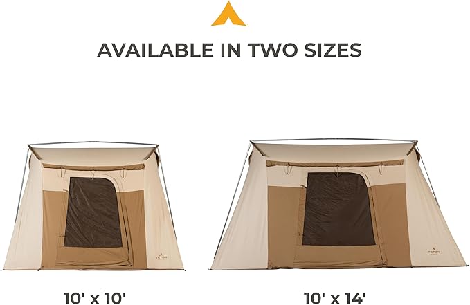 Teton Sports Canvas Tents Tent for Family Camping in All Seasons The Right Shelter for Your Base Camp Waterproof
