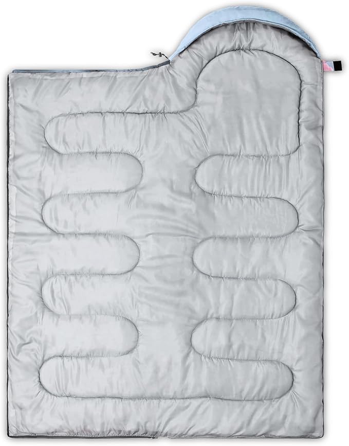 AILONEN Cartoon Camping Sleeping Bag for Boys Girls AdultsLightweight &amp Waterproof3 Season Warm &amp Cold WeatherPortablePrinted Sleeping BagTravelingCampingHiking