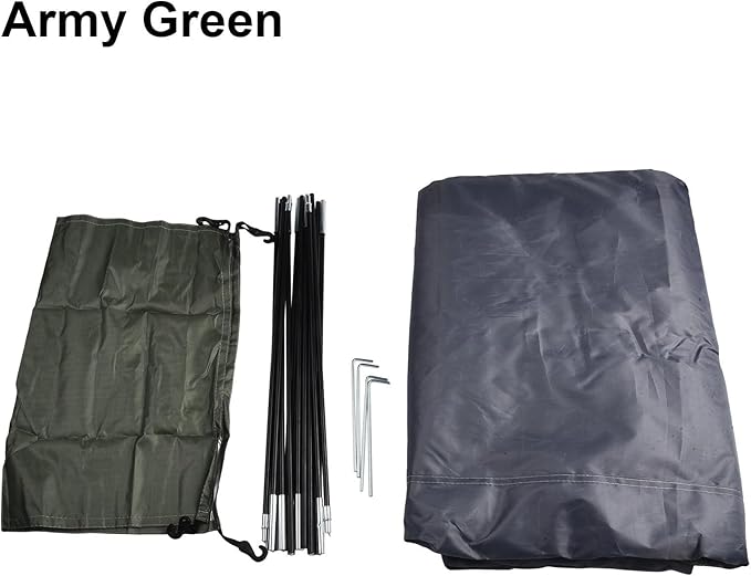 Camping Tent for One 1 to 2 Persons Lightweight Waterproof Camping Backpacking Tent with Shelters Carry Bag Backpacking Hiking Trip Hiking Gear Double Door Screen Design
