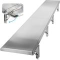 Concession Shelf Drop Down 48 x 12 Folding Concession Stand Shelf Commercial Grade Stainless Steel Foldable Concession Shelves for Snack Bar Food Cart Movie Theater