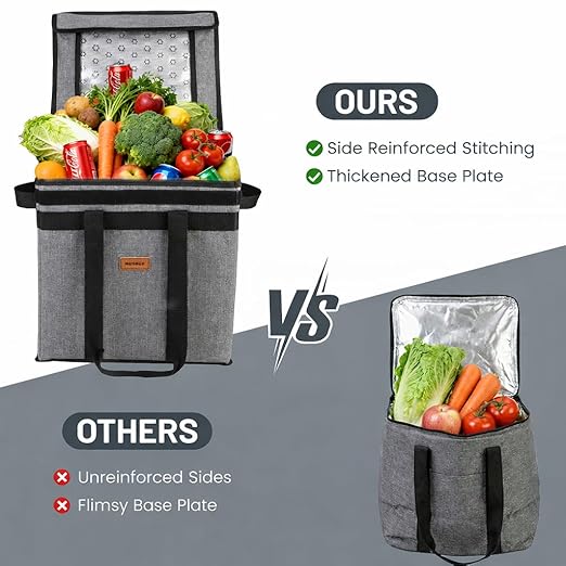 musbus Delivery Bag and Insulated Shopping Box Set