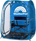 WeatherPod® The Original Shark Tank MyPod™ 1-2 Person Pop-Up Pod - Stay Warm Dry and Out of The Sun - Weather Pod for Sports Rain or Wind