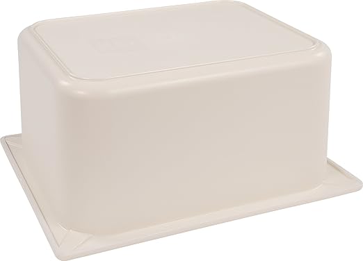 Carlisle FoodService Products CM110102 Coldmaster ABS Standard Half-Size Food Pan 6 quart Capacity 12.73 x 10.36 x 5.59 White