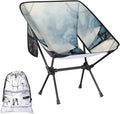 Honeybaby Folding Camping Chair Winter Train Camping Chairs Lightweight Portable Chair Outdoor Foldable Chairs for Camping Travel Picnic Beach Hiking