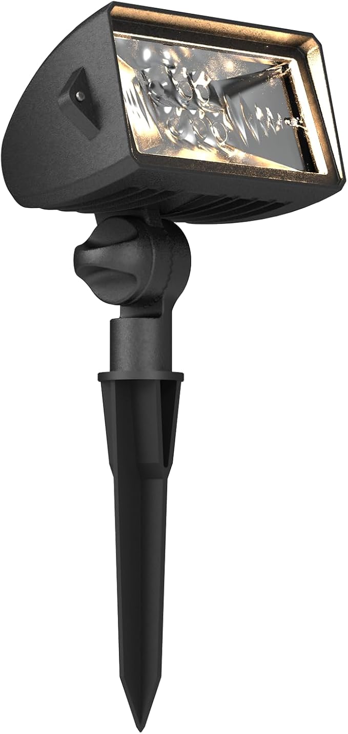 Malibu 18 Watt LED Low Voltage Landscape Floodlight with Optimal Range Wall Spotlights Waterproof Adjustable Light for Garden Path Lawn Patios Security Flood Light 8401-4675-01