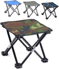 Multi-Functional Camouflage Folding Stool Portable Fishing Chair Recreational Accessory Sturdy Camping Seat Large Size