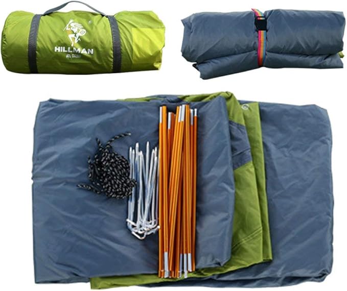 HILLMAN 1/2/3/4 Person Tents for Camping Instant Lightweight Backpacking Tents Easy Set Up Waterproof Family Camping Tent with Rainfly &amp Carry Bag Portable Dome Tent for Camping Hiking &amp Trave