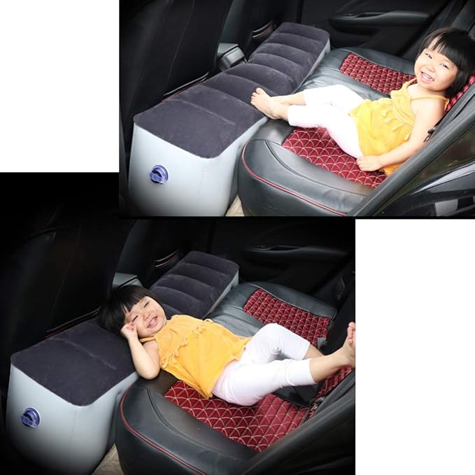 OGLAND Inflatable Car Air Travel Bed Mattress for Back Seat Gap Pad 130×28×42 cm Auto Accessories Inflation Bed Without AIR Pump