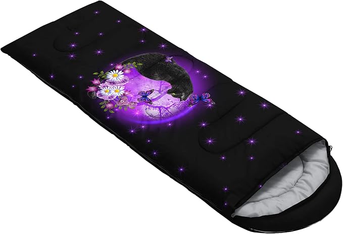 Axolotl Unicorn Sleeping Bag for Kids Boys Girls–Lightweight Warm Cold Weather Sleeping BagsWaterproof Portable Sleeping Bag with Compression Sack for Camping Backpacking Outdoor Indoor