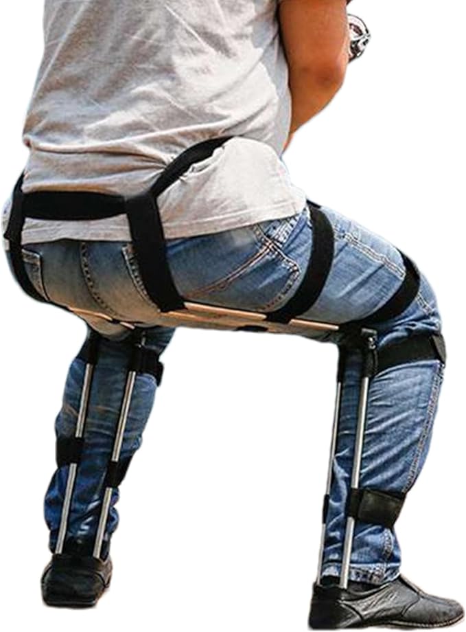 Wearable Chair - Chairless Seat Portable Adjustable Invisible Support Ergonomic Design for Long Standing Relief Compact Foldable | Outdoor Events Fishing Trips Subway Travel Concert