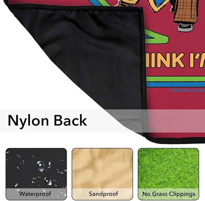 LOGOVISION Steven Rhodes My Imaginary Friends Outdoor Blanket for Picnic Beach Camping Park Tailgate 50x60