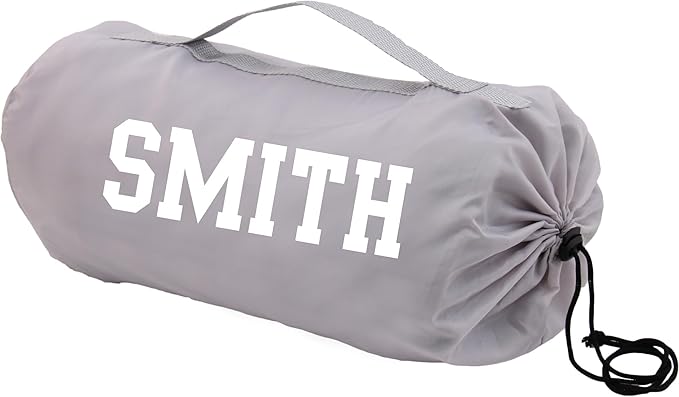 Threadart Personalized Outdoor Rainproof &amp Windproof Thick Stadium Blanket | for Camping Picnic Sports Festivals Football Baseball Concerts Parks Beach 55 x 79