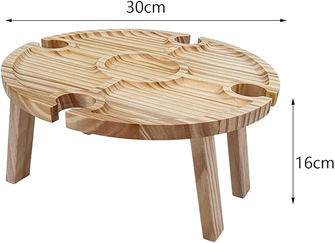Portable Picnic Table Mini Picnic Table Foldable Camping Wooden Picnic Essentials Snack Tray Table Cooking Hiking Fishing Outdoor Camping Table Portable Camping Table Foldable Camping Table