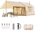 Inflatable Tents for Camping Large Blow Up Tent with Hand Pump Easy Setup InflatableTent 4 Season Tent Waterproof Oxford Air Glamping Tents for Camping Adult 4/6/8/10/12 Person