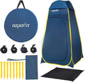 ROPODA Pop Up Tent 83inches x 48inches x 48inches Upgrade Privacy Tent Porta-Potty Tent Includes 1 Removable Bottom 8 Stakes 1 Removable Rain Cover 1 Carrying Bag