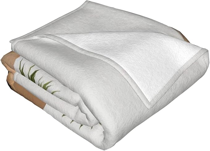 ardboard Boxes 80x60 Printed Soft Fleece Blanket for Sofa Bed and Camping - Cozy Blanket for Travel Picnics Nighttime Use