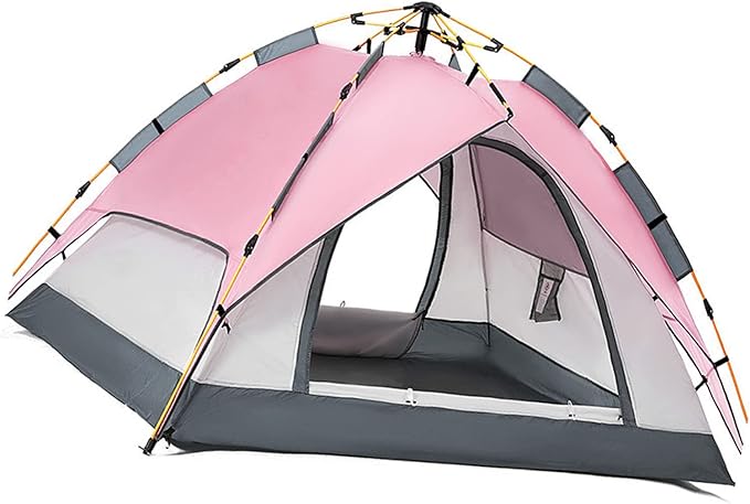 Lightweight Double Layer Camping Tent Ventilated Design with Storage Bag for Backpacking Hiking 2 Person Portable Tent