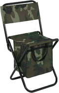 Drfeify Convenient Foldable Outdoor Camping Fishing Chair with Storage Bag Portable Folding Seat for Sports &amp Outdoor Activities