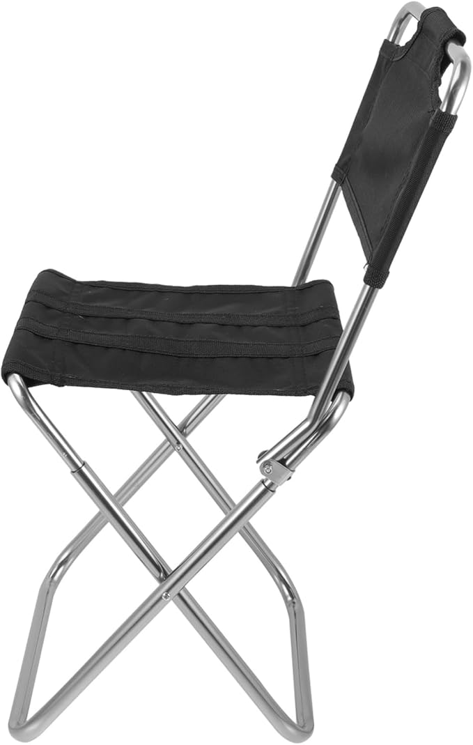 Portable Folding Stool for Camping Fishing and Outdoor Activities Multi Function Comfortable Beach Chair Lightweight and Convenient 1pc Assorted Color