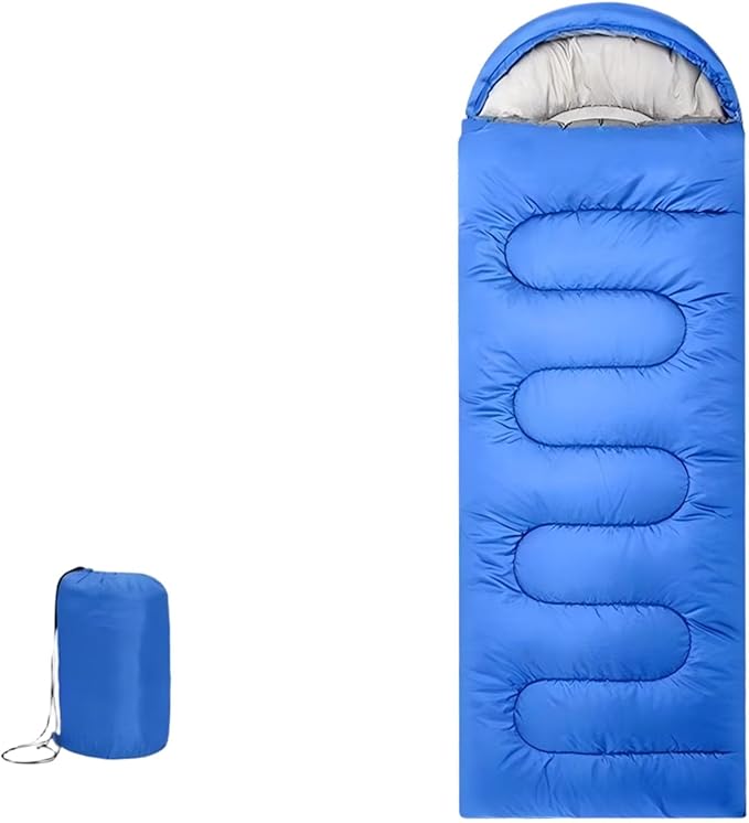 All - Season Warm Sleeping Bag Versatile Lightweight Camping Sleeping Bag with Waterproof &amp Skin - Friendly Fabric Machine Washable Ideal for Outdoor Camping Home &amp Travel