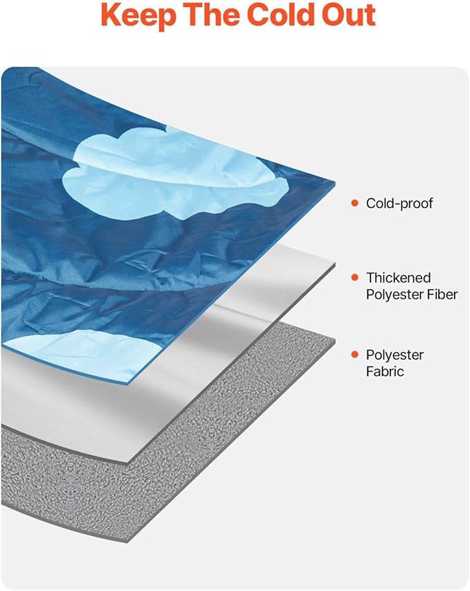 Camping Blanket 75 x 52 Wearable Warm Stadium Blanket Outdoor Printed