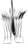 HEALLILY 1 Set Stainless Steel Tableware Modern Cutlery for Home Outdoor Travel Dining Lightweight Dishwasher Safe Elegant Mirror Finish present for Friends and Family