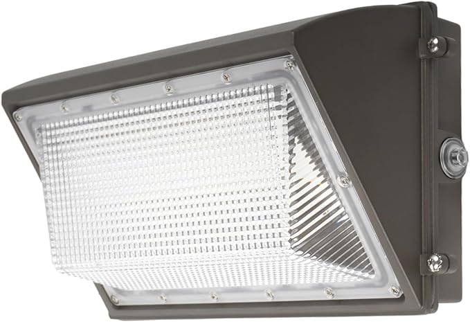 120W LED Wall Pack Light with Dusk to Dawn Photocell18000LM 5000K DaylightAC100-277V Input800W HPS/HID Replacement WarehousesIndustrialBuilding PerimetersGarden GarageETL Listed
